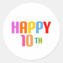 Suche nach 10 geburtstag aufkleber Zehn