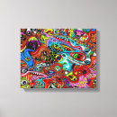 Suche nach trippy kunst Psychedelische wandkunst