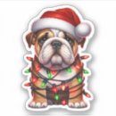 Suche nach englische bulldogge aufkleber Weihnachten