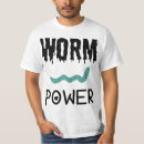 Recherche de worm tshirts Vers