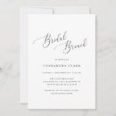 Suche nach black and white bridal shower einladungen Brautbrunch