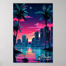 Suche nach vintage miami poster Reise