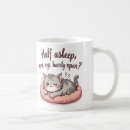 Recherche de chat endormi tasses Confortable