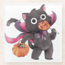 Recherche de chat halloween dessous de verres Fantôme