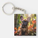 Recherche de de bouledogue français porteclés Mignon