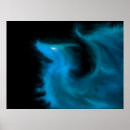 Suche nach blaues feuer poster Schwarz