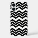 Recherche de zigzag noir et blanc iphone coques Chevron