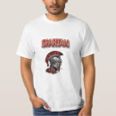 Recherche de casque spartiate tshirts Rouge