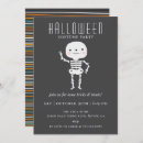 Recherche de skeleton halloween invitations Simple