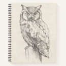 Recherche de de hibou carnets Animaux