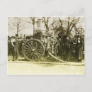 Recherche de pompier vintage cartes postales Antique