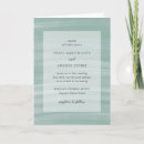 Recherche de vert mer invitations Élégant