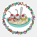 Suche nach banana aufkleber Dessert