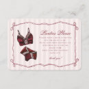 Recherche de rouge foncé bordeaux invitations Bride