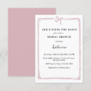 Recherche de tying the knot invitations Simpliste