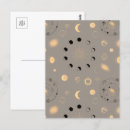Recherche de phases de lune cartes postales Astronomie