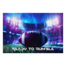 Recherche de football poster Rugby