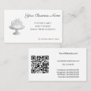 Recherche de gâteau blanc cartes visite Cuisson