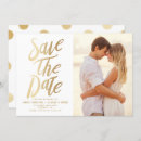 Recherche de faux gold invitations Enregistrer la date