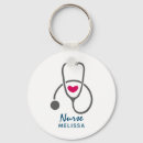 Recherche de stethoscope porteclés Infirmière cardiaque