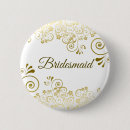 Recherche de fille partie badges Bridesmaid