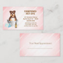 Recherche de terriers cartes visite Customer