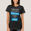 Suche nach herzinfarkt tshirts Herzmonat