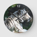 Suche nach weißer tiger wanduhren Streifen