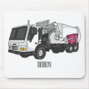 Recherche de ordures tapis souris Camion à ordures