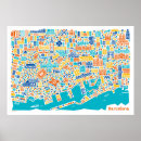 Suche nach barcelona map poster Stadtplan
