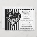 Recherche de amour de musique invitations Pour elle