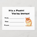 Recherche de hamster invitations Partie