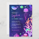 Recherche de animaux mer invitations Rose