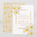 Suche nach frangipani hochzeit einladungen Plumeria