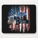 Recherche de trucker tapis souris Drapeau