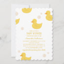 Recherche de canard jaune invitations Mignon