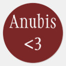 Recherche de anubis autocollants Dieu