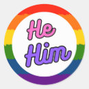 Recherche de pronoun autocollants Arc en ciel