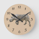 Recherche de rhinocéros horloges Animal