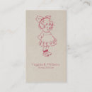 Recherche de petite fille vintage cartes visite Simple