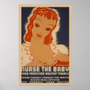 Recherche de vintage infirmière posters Bébé
