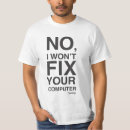 Recherche de ordinateurs de difficulté tshirts Humour