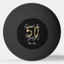 Recherche de or balles ping pong Noir et or