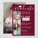 Recherche de photo collage graduation invitations Moderne