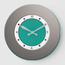Recherche de argent métallique horloges Tendance