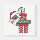 Recherche de noël de chat magnets Vacances