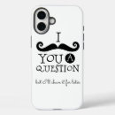Recherche de moustache drôle iphone coques Rétro