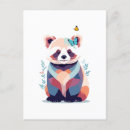 Recherche de peinture de panda cartes postales Animal