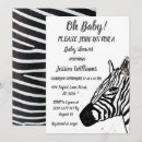 Recherche de motif zèbre invitations Safari