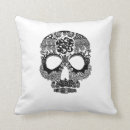 Recherche de calaveras coussins Dia de los muertos